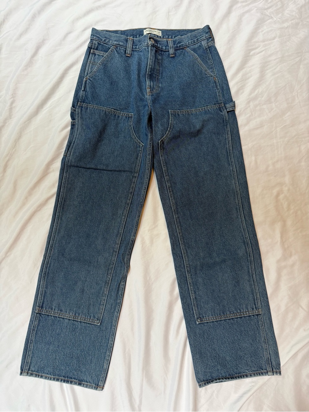 Abercrombie & Fitch Mid Rise Slouchy Jeans - Picture 2 of 12